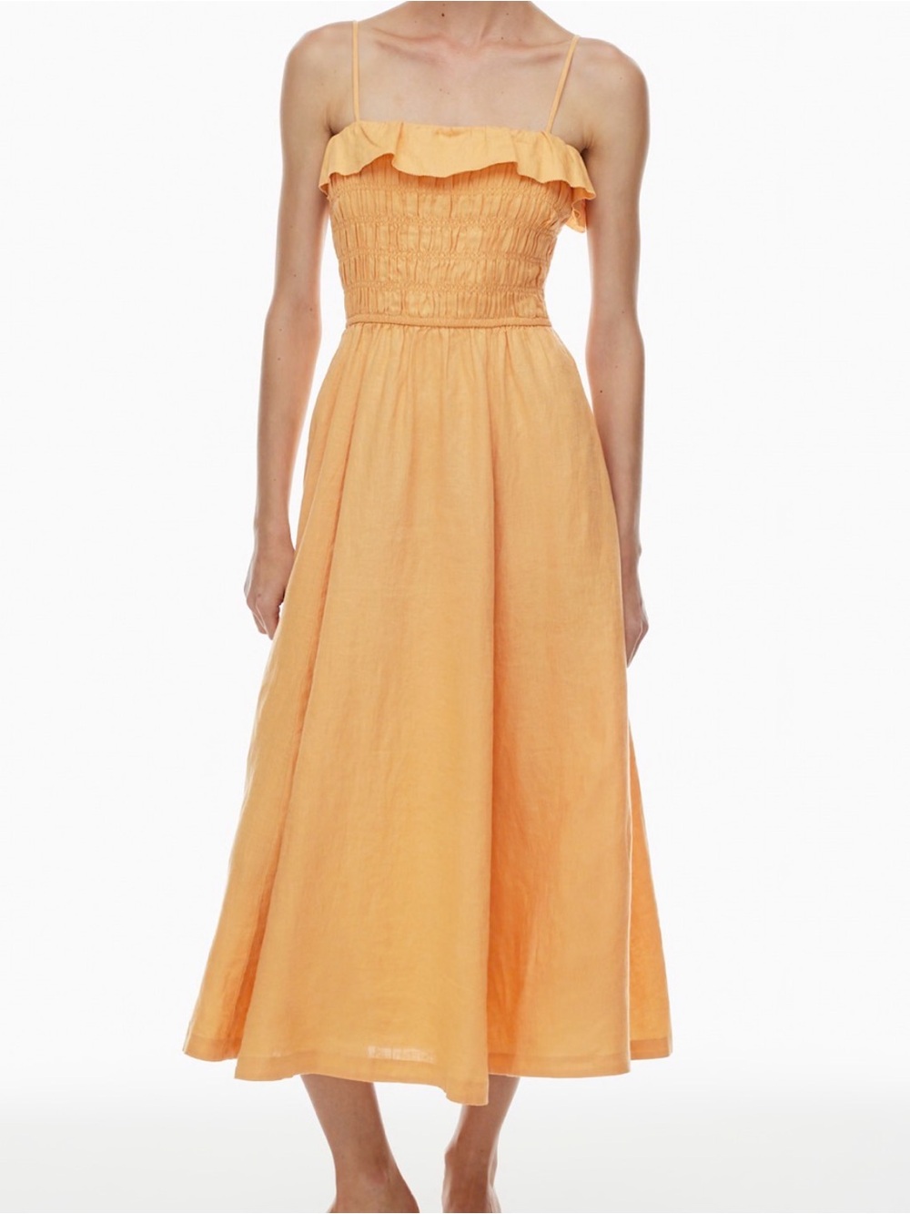 Aritzia Portea Linen Dress